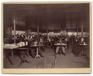 Geometry Students, Amherst College, c. 1885-7  [os]