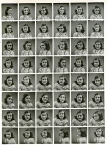 Anne Frank's pre-war joy captured in department store booth, 1939.