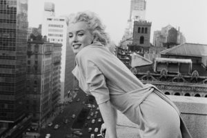 Marilyn Monroe founded Marilyn Monroe Productions, New York, 1950s.