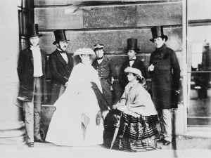 Royal family gathering before rule changes, 1859.