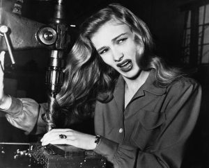 Veronica demonstrated potential hazards for women working in factories. 