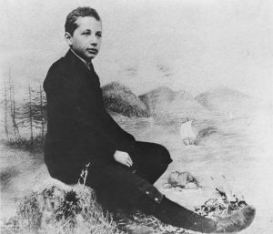 Einstein was a slow learner as a child.