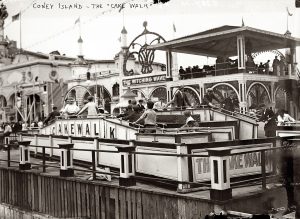 Coney Island brimmed with joy during the Cake Walk, 1911.