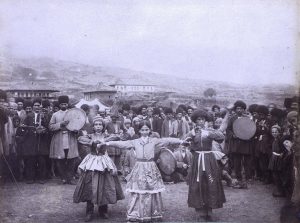 Talysh dance, a vibrant blend of Iranian folk traditions, 1933.