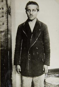 Gavrilo Princip, assassin of Archduke Franz Ferdinand and his wife, 1914.