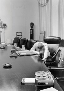 Lyndon Johnson received intimate insights into the Vietnam War, 1968.