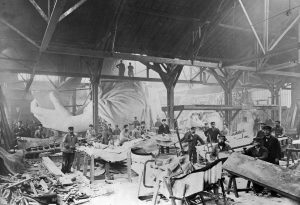 Statue of Liberty was built in parts, assembled on-site in 1884.