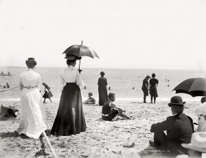 Wealthy escape, Palm Beach Florida, 1905. 