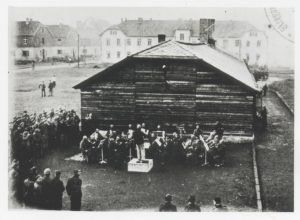 Auschwitz orchestra: Diverse musicians united amidst horror.