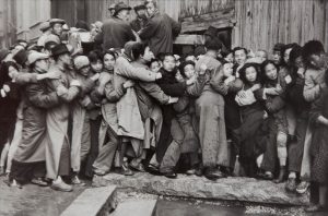 Gold Rush before the Communist victory, Shanghai, 1949.