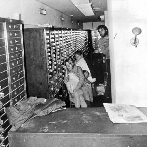 1st Stockholm Syndrome case unfolds at bank in Stockholm, Sweden.
