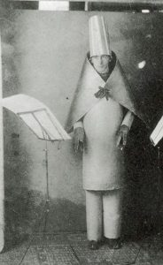 Hugo Ball performing his Dadaist poem 